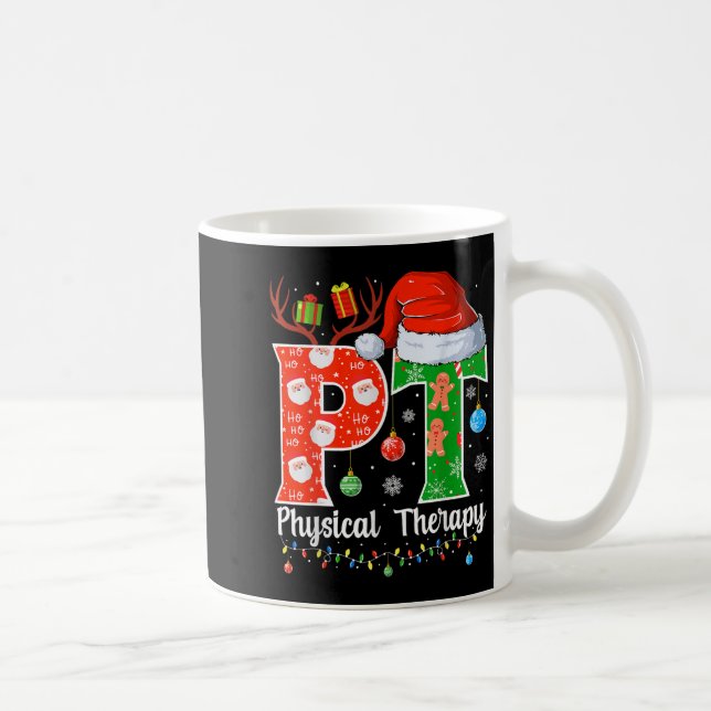 Mug Thérapie physique de Noël Pt Noël Xmas  (Droite)
