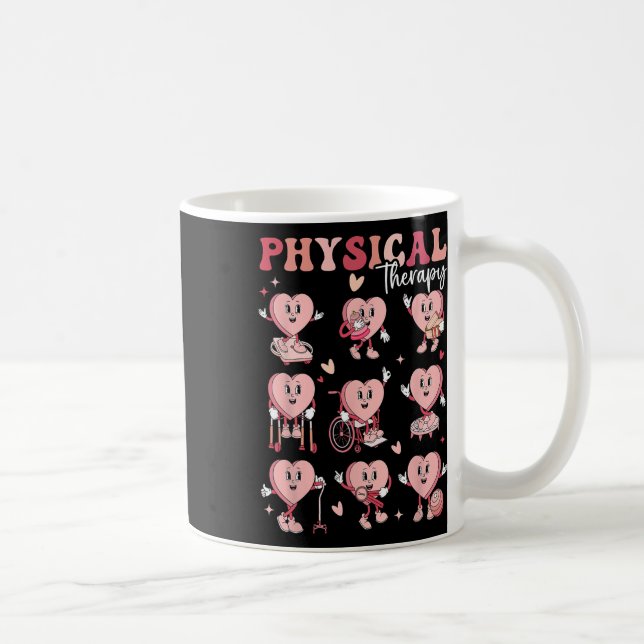Mug Thérapie physique mignonne pour la Saint-Valentin  (Droite)
