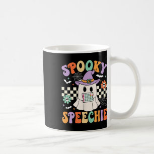 Mug Thérapie vocale éffrayante Halloween Retro Slp