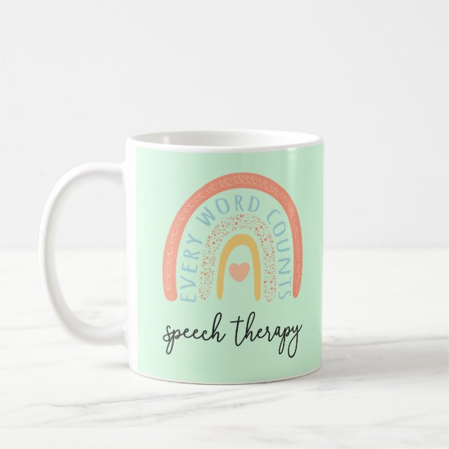 Mug Thérapie vocale II - Chaque mot compte (Gauche)
