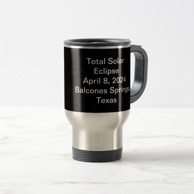 Mug thermique à deux tons, 15 oz (Devant droit)