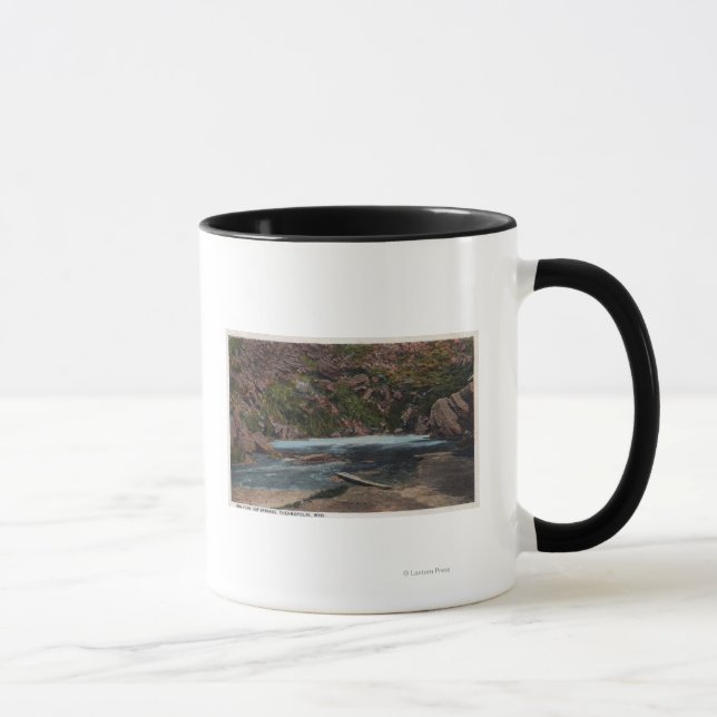 Mug Thermopolis, WY - Big Horn Hot Springs View (Droite)