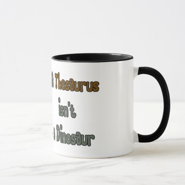 Mug Thesaurus Dinosaur (Droite)