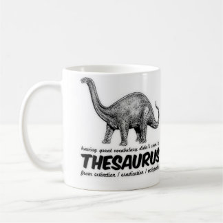 Mug Thésaurus éteint