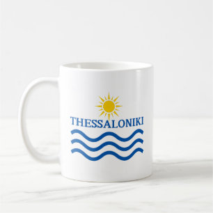 Mug THESSALONIKI Grèce, Sun Waves