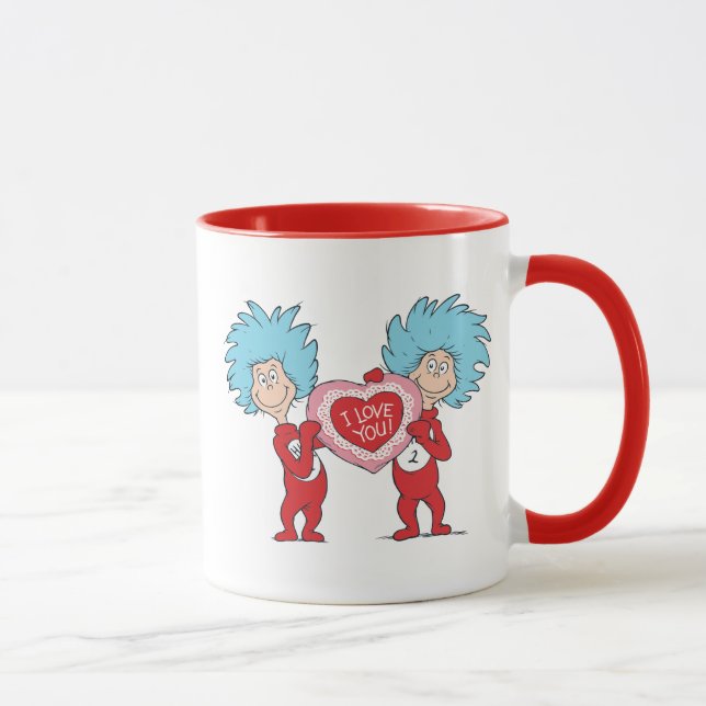 Mug Thing One Thing Two Je t'aime (Droite)