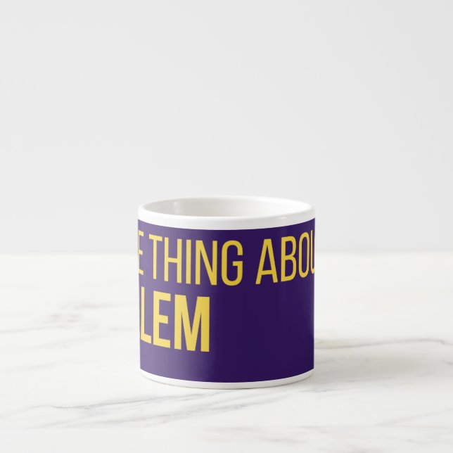 Mug Things A Propos De Salem Podcast Espresso (Devant)