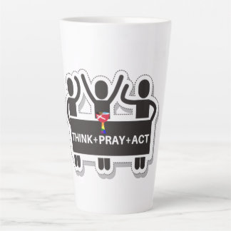 Mug Think+Pray+Act Latte