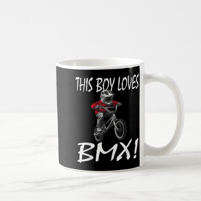 Mug This Boy Loves Bmx, Kids Bmx  (Droite)