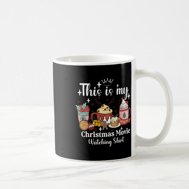 Mug This Is My Christmas Movie Watching Shirt Family M (Droite)
