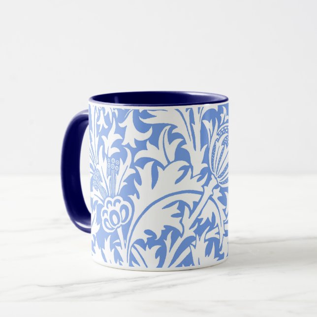 Mug Thistle, William Morris (Devant gauche)