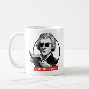 Mug Thomas Jefferson Lit Des Livres Interdits