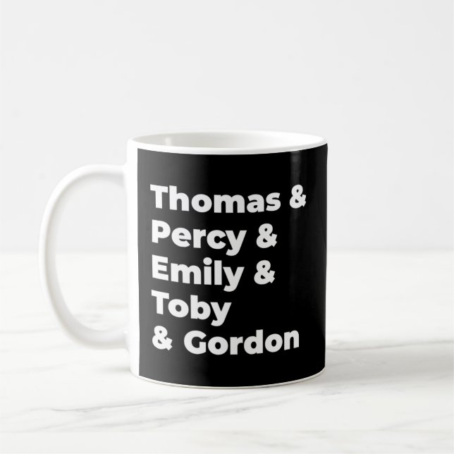 Mug Thomas Le Train Thomas Noms Thomas Train (Gauche)