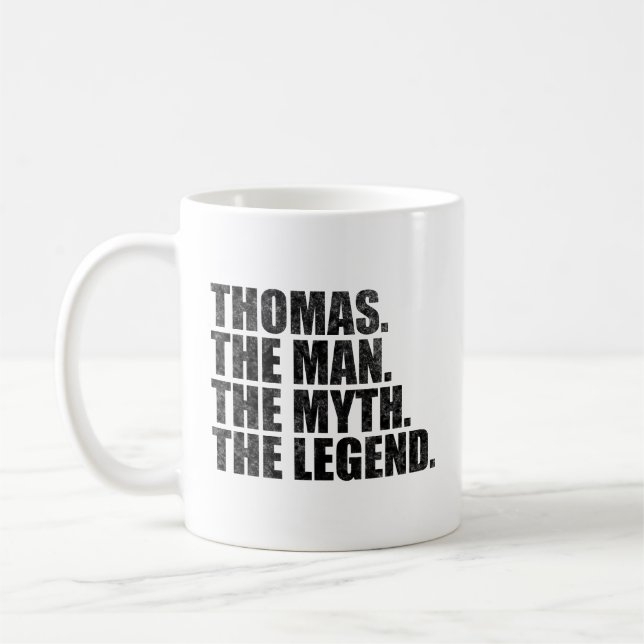 Mug Thomas nom, Thomas L'Homme Le Mythe La Légende (Gauche)