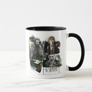 Mug THORIN OAKENSHIELD™, BILBO BAGGINS™, & Gandalf Art
