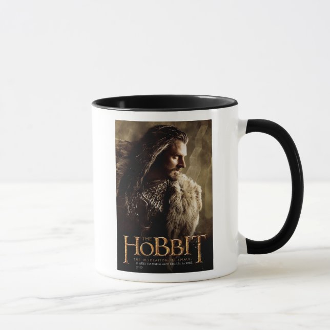 Mug THORIN OAKENSHIELD™ Poster de caractères 1 (Droite)