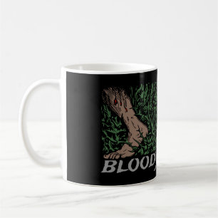 Mug Thorns Crâne Roses Pieds médiévaux colorés Floral