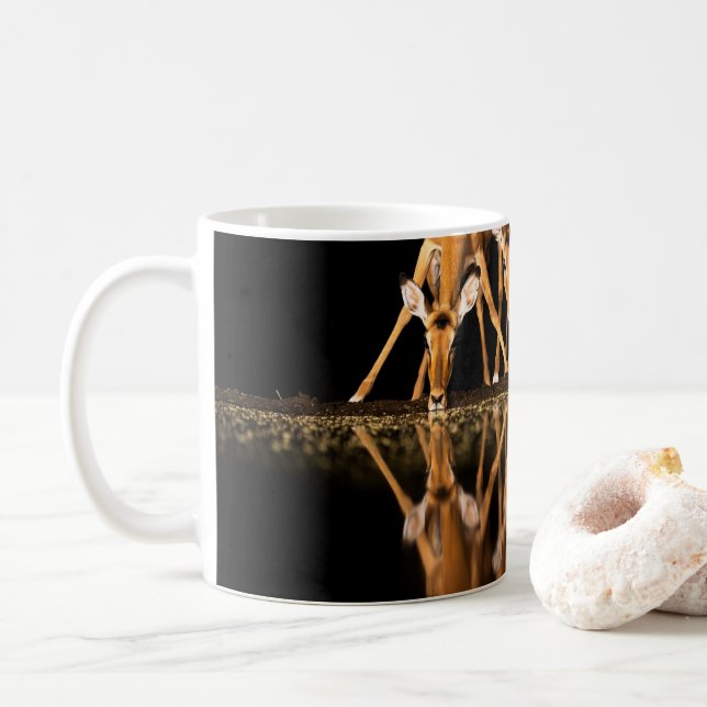Mug Three Impala Drink Together at Night (Avec donut)