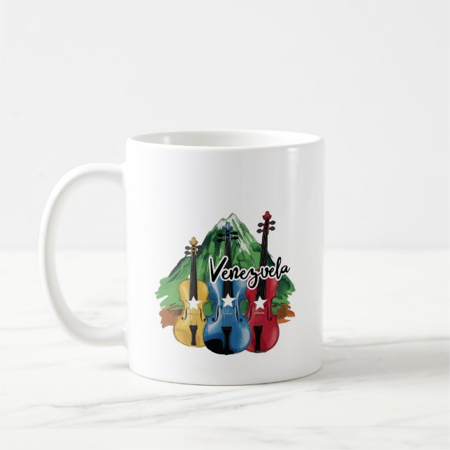 Mug three Venezuelan violins (Gauche)