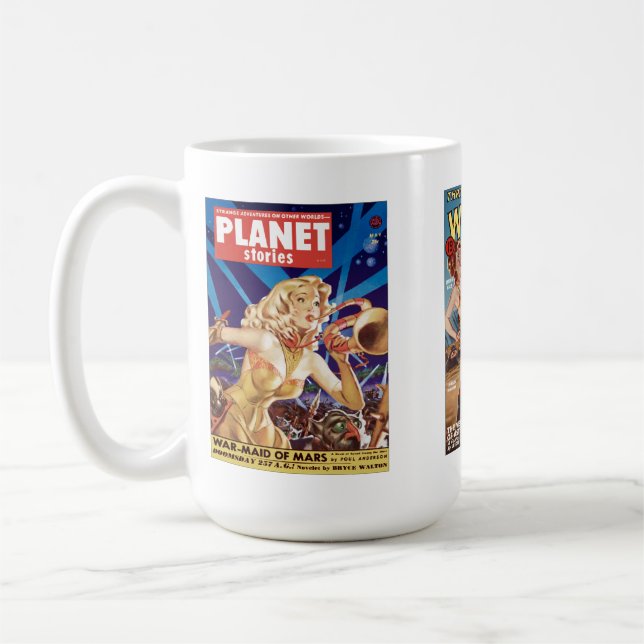 Mug Throwback Space Warriors Retro Culture Populaire M