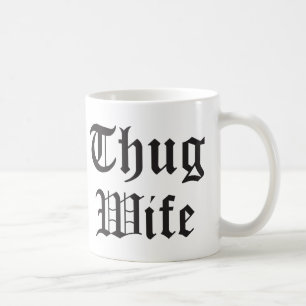 Mug Thug Femme Pop Culture Typographie