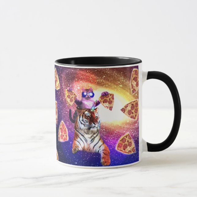 Mug Thug Space Chat sur Tiger Unicorn (Droite)