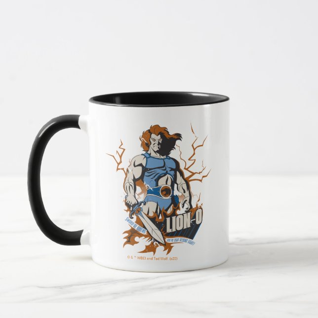 Mug ThunderCats | Lion-O Graphique électrique (Gauche)