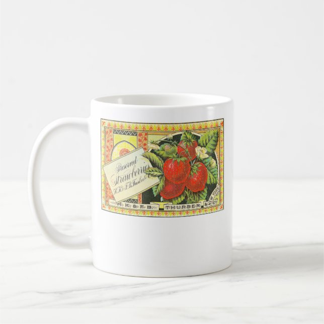 Mug Thurber a conservé des fraises (Gauche)
