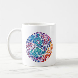 Mug Thylacine Dream - L'art numérique dynamique dans l