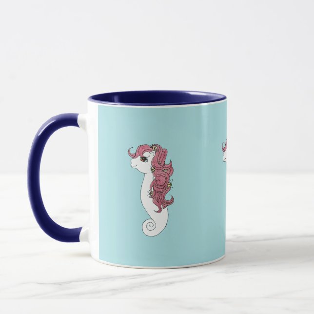 Mug Tidal Bloom Sea Pony - G1 Inspired My Little Pony  (Gauche)