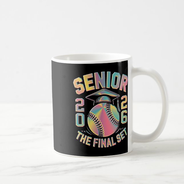Mug Tie Dye Cl de la promotion 2026 de softball Le der (Droite)