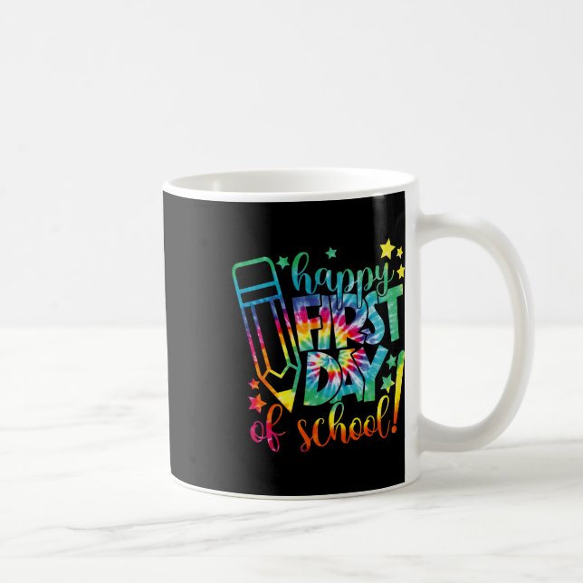Mug Tie Dye Happy Première Journée D'école Byck À L'éc (Droite)