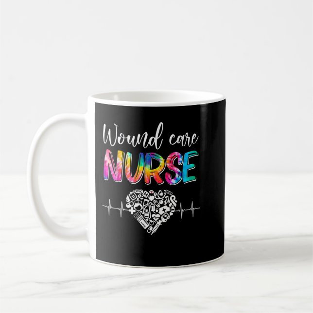 Mug Tie Dye Stethoscope Soins de blessures Soins infir (Gauche)