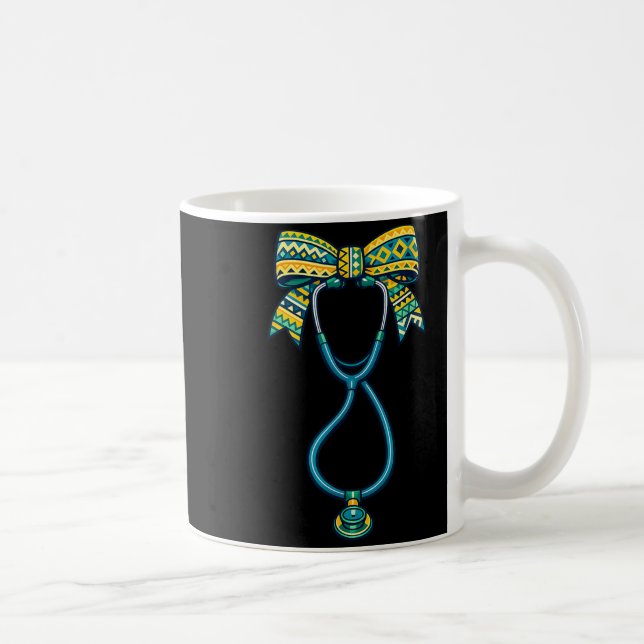 Mug Tie papillon Semaine de la vie infirmière RN CNA H (Droite)