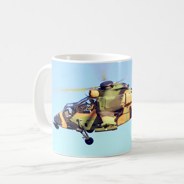 Mug TIGER ATTAQUE HÉLICOPTÈRE (Australie) (Devant gauche)