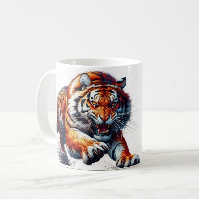 Mug Tiger Classic Mug, 11 oz (Devant gauche)