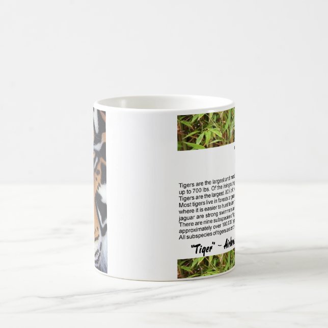 Mug Tiger Portrait (Centre)
