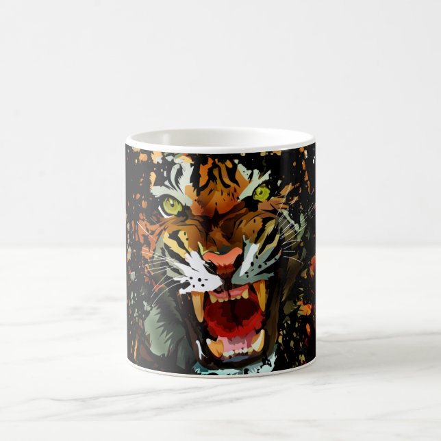 Mug Tiger Roar - Splatter (Centre)