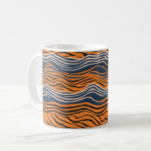 Mug Tiger Stripes Design inspiré de la peau