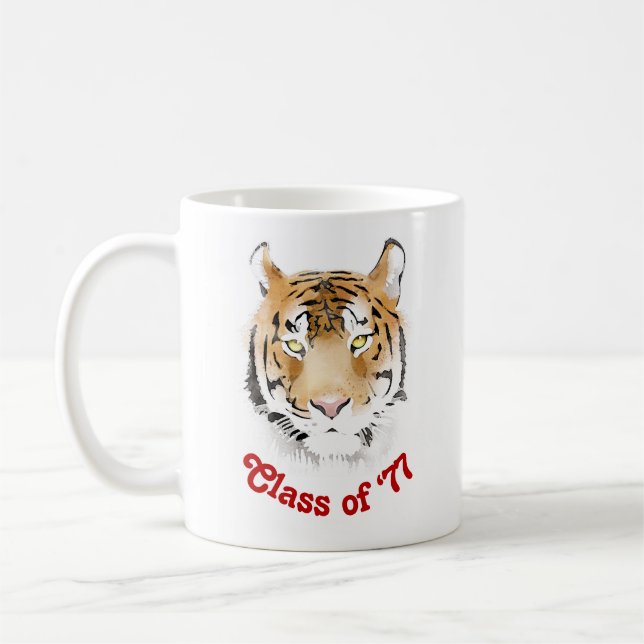 Mug Tiger Tiger Classe aquarelle Réunion (Gauche)