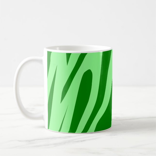 Mug Tiger vert Motif sans joint (Gauche)