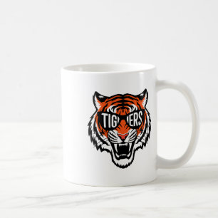 Mug Tigers Vintage Nom sportif Design Hommes Femmes Fi