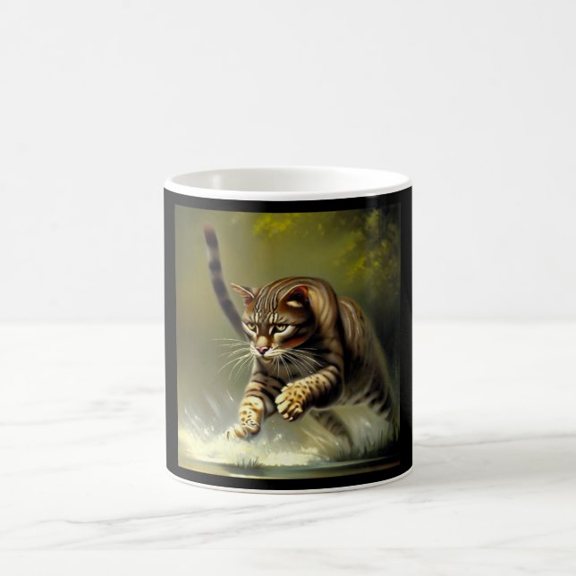 Mug Tigre (1) Chat sauvage (Centre)