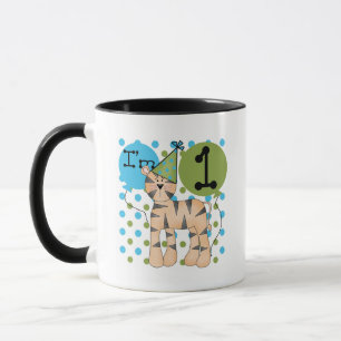 Mug Tigre 1er Anniversaire T-shirts et cadeaux
