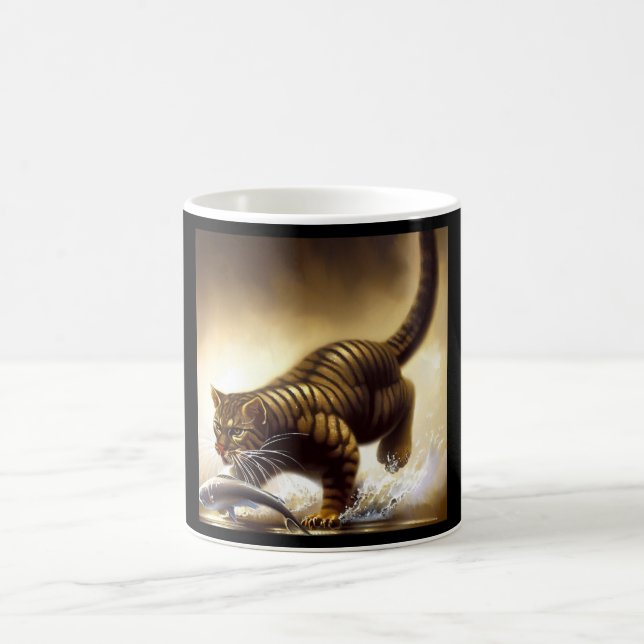 Mug Tigre (3) Chat sauvage (Centre)