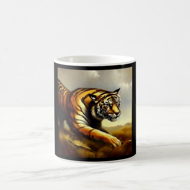 Mug Tigre (7) Chat sauvage (Centre)