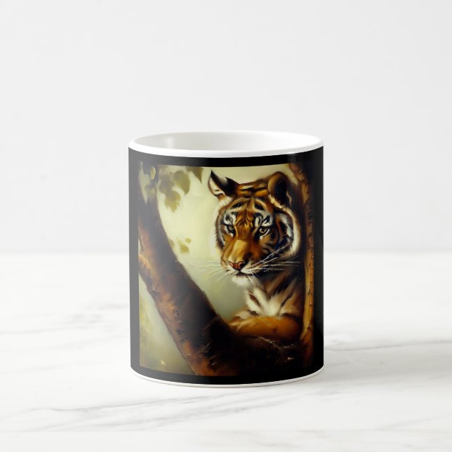 Mug Tigre (9) Chat sauvage (Centre)