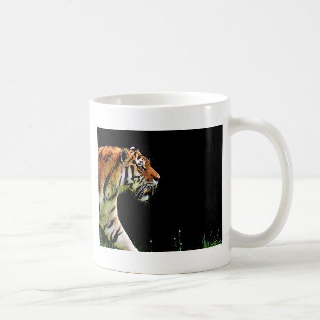 Mug Tigre approchant - Oeuvres d'art d'animaux sauvage (Droite)
