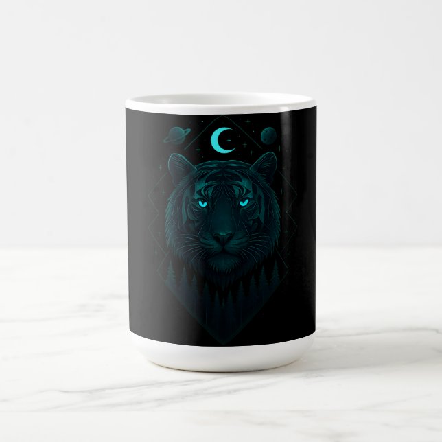 Mug Tigre Astral - Prédateur de Feu Cosmique (Centre)