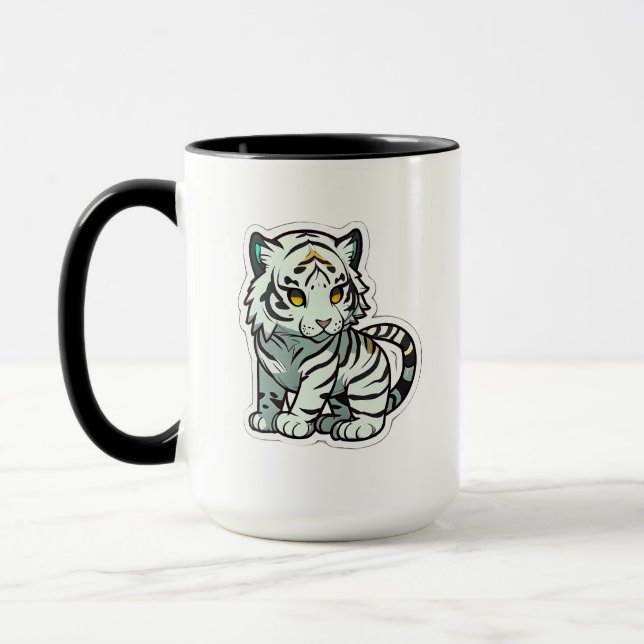 Mug Tigre blanc (Gauche)